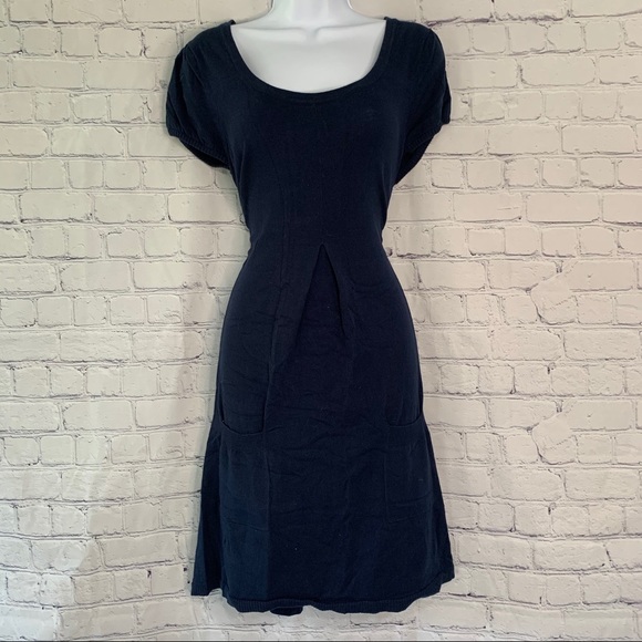 Pink Rose Dresses & Skirts - NWT Pink Rose Navy Blue Sweater Dress XL